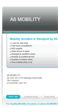 Mobile Screenshot of mobilitysuppliesstockport.co.uk